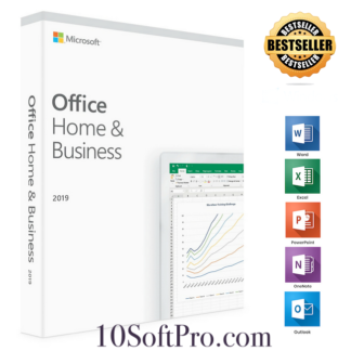 Microsoft Office Home and Business 2019 English FPP APAC EM Medialess